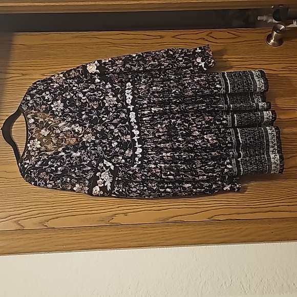 Free People Cherry Blossom Lace Dress - Picture 9 of 10